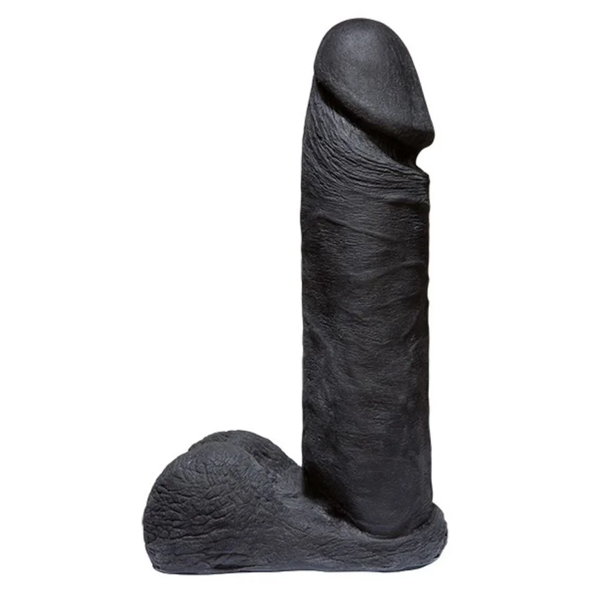 Doc Johnson - VacULock CodeBlack Ultraskyn Dildo - Zwart