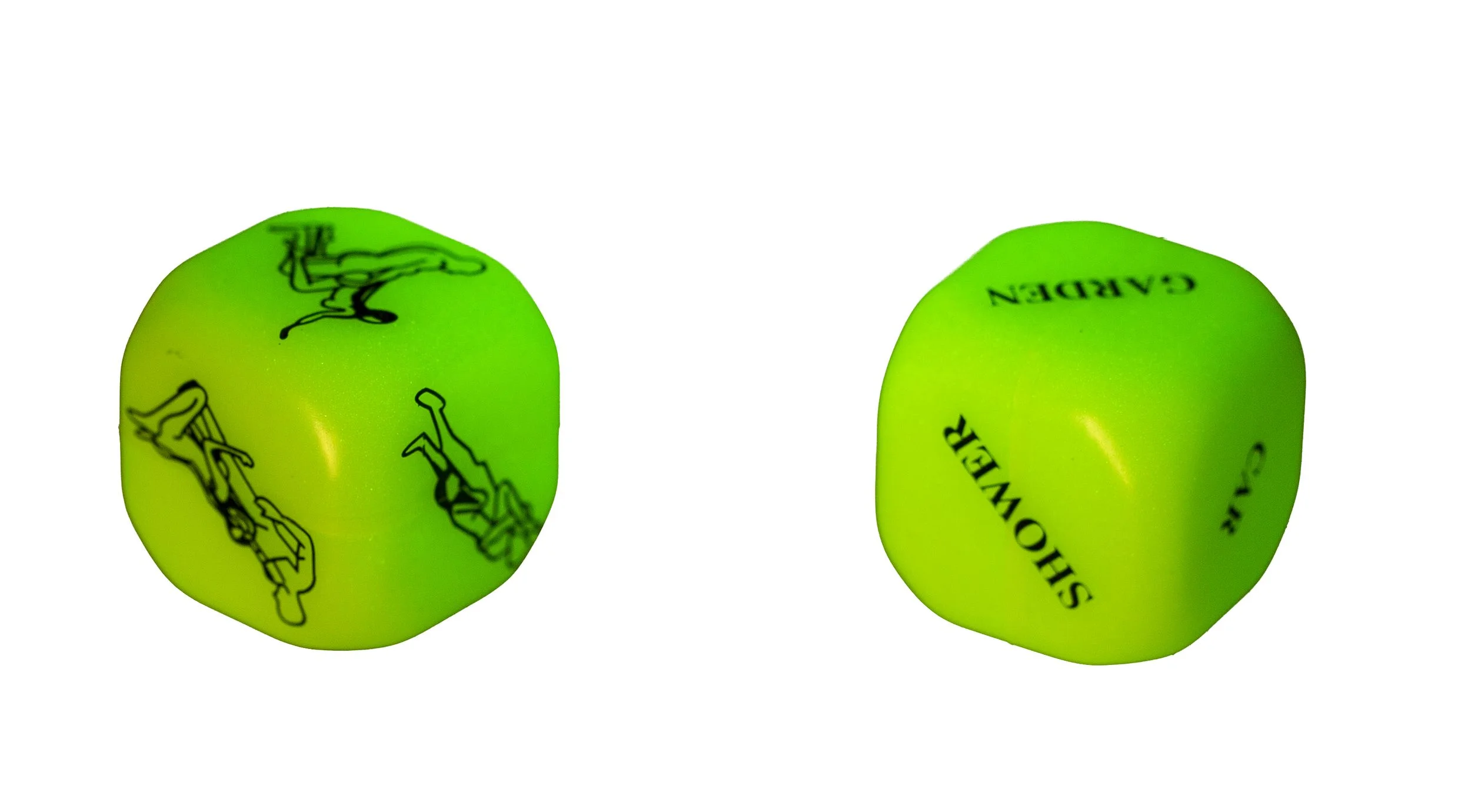 Love Dice Kamasutra Glow in the Dark Set - Engelse versie