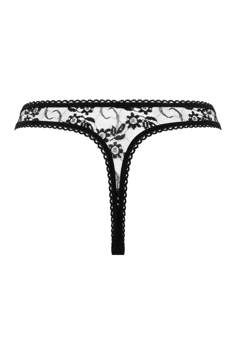 Christine - Slip Met Open Kruis Tara - Zwart