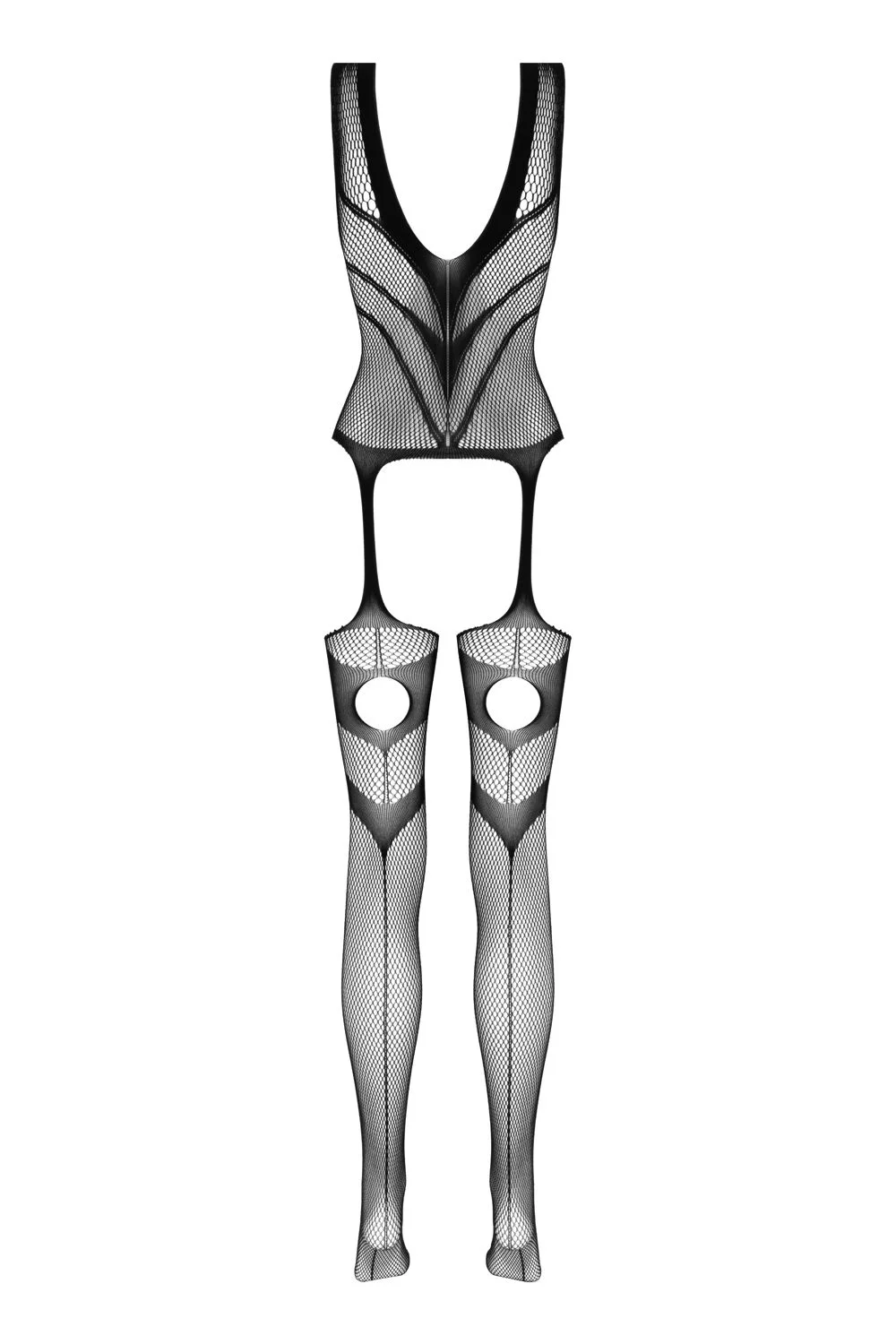 Christine - After Dark Visnet Jarretel Catsuit