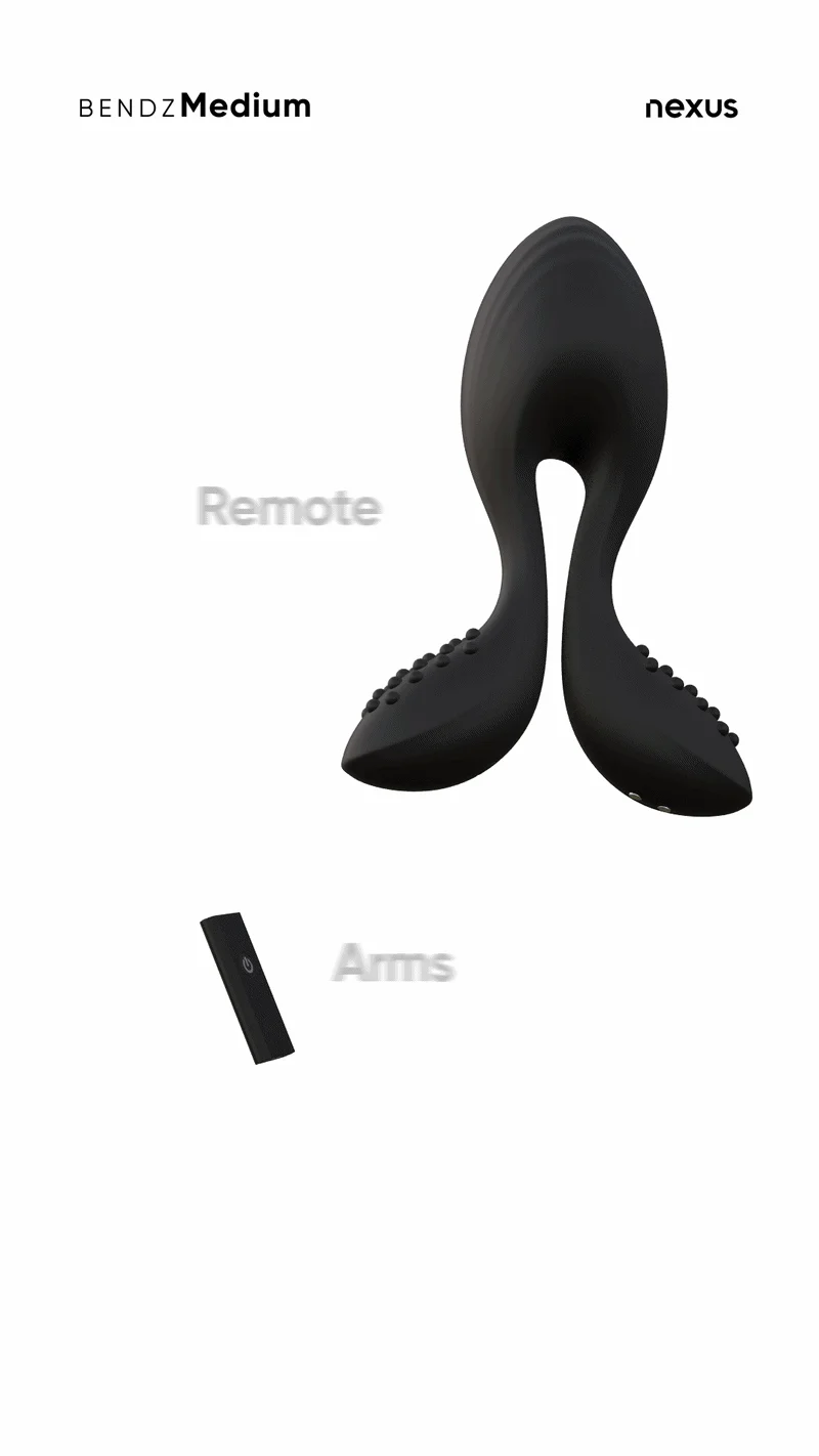 Nexus - Bendz Vibrerende Butt Plug - Medium
