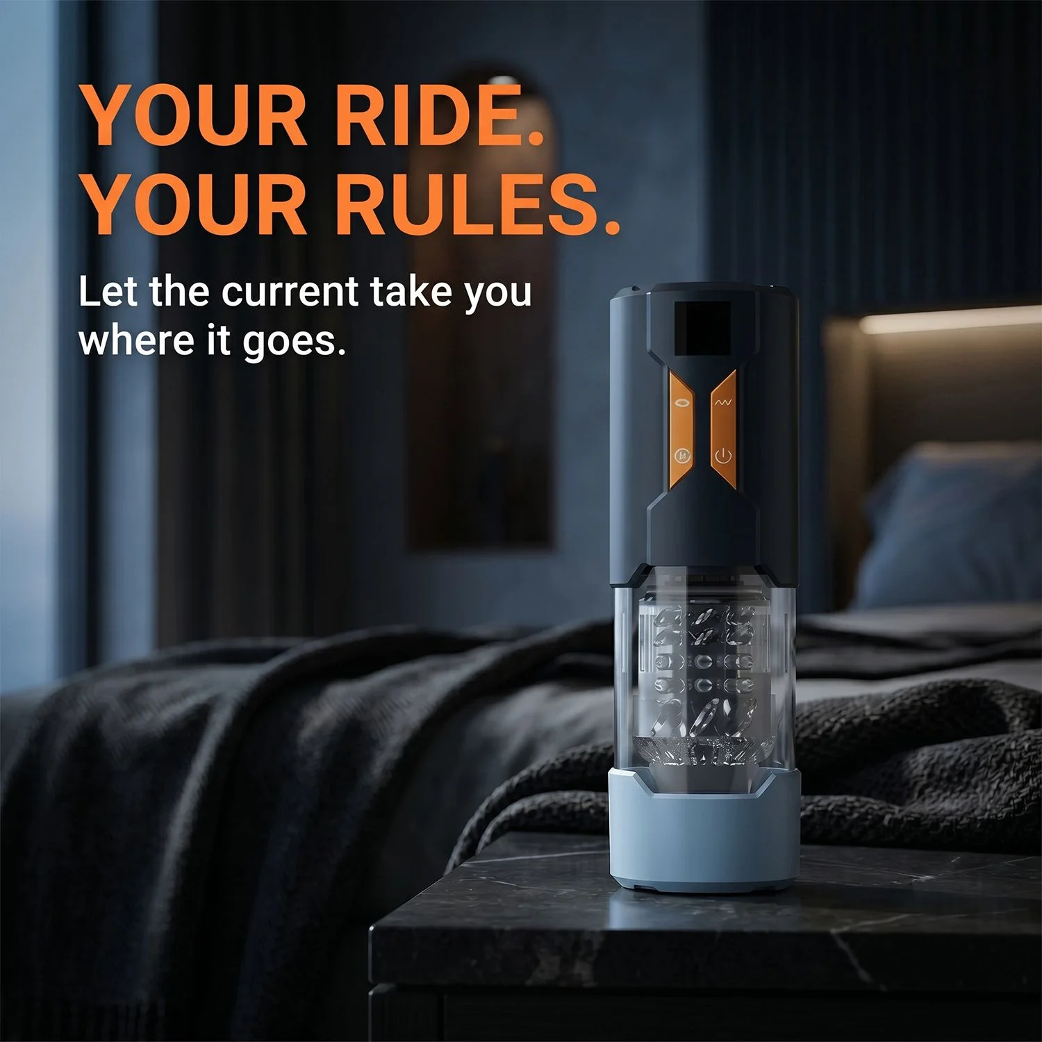 CRUIZR - CM09 3-in-1 Masturbator met LCD-display