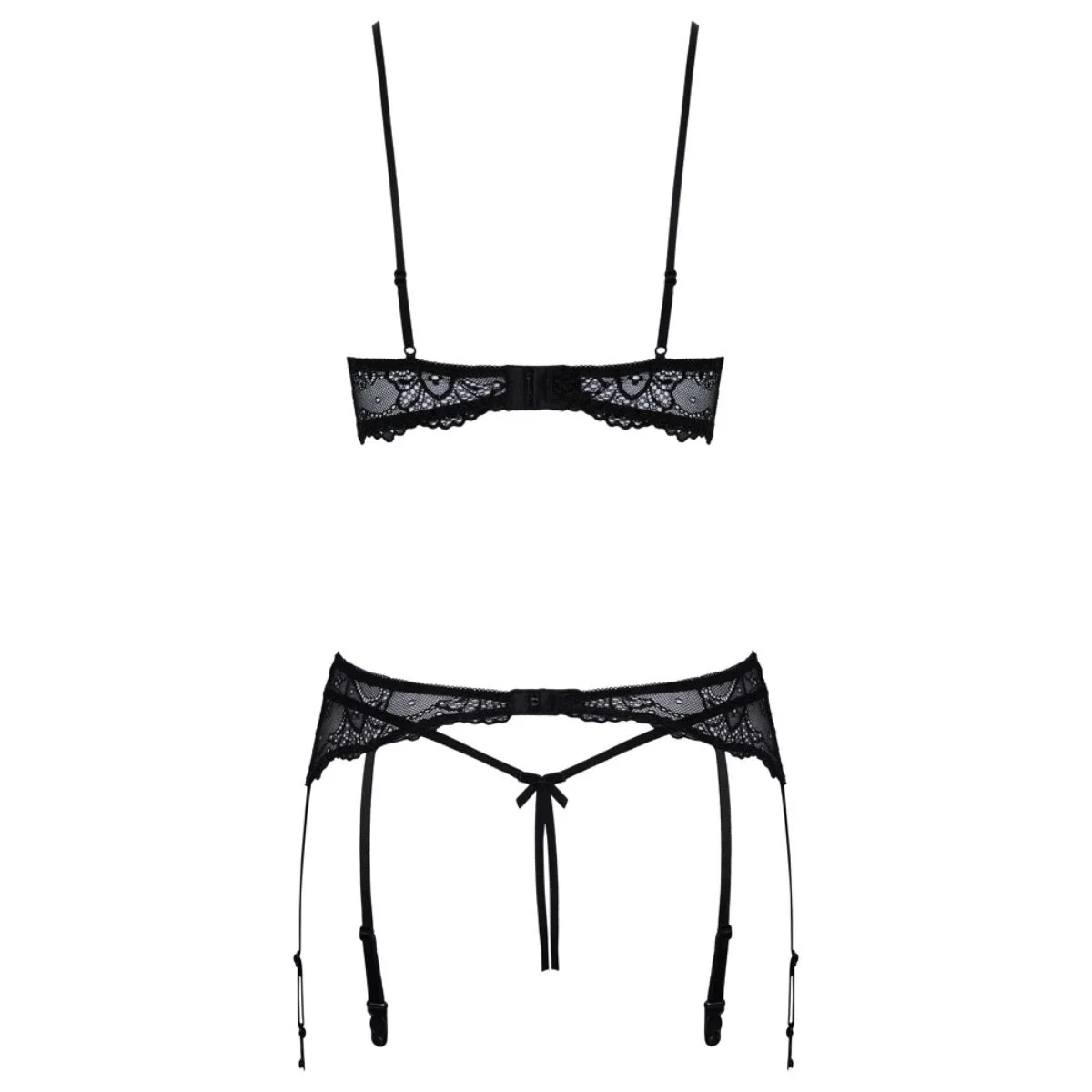 Cottelli Collection - Shelf Bh Set - Zwart