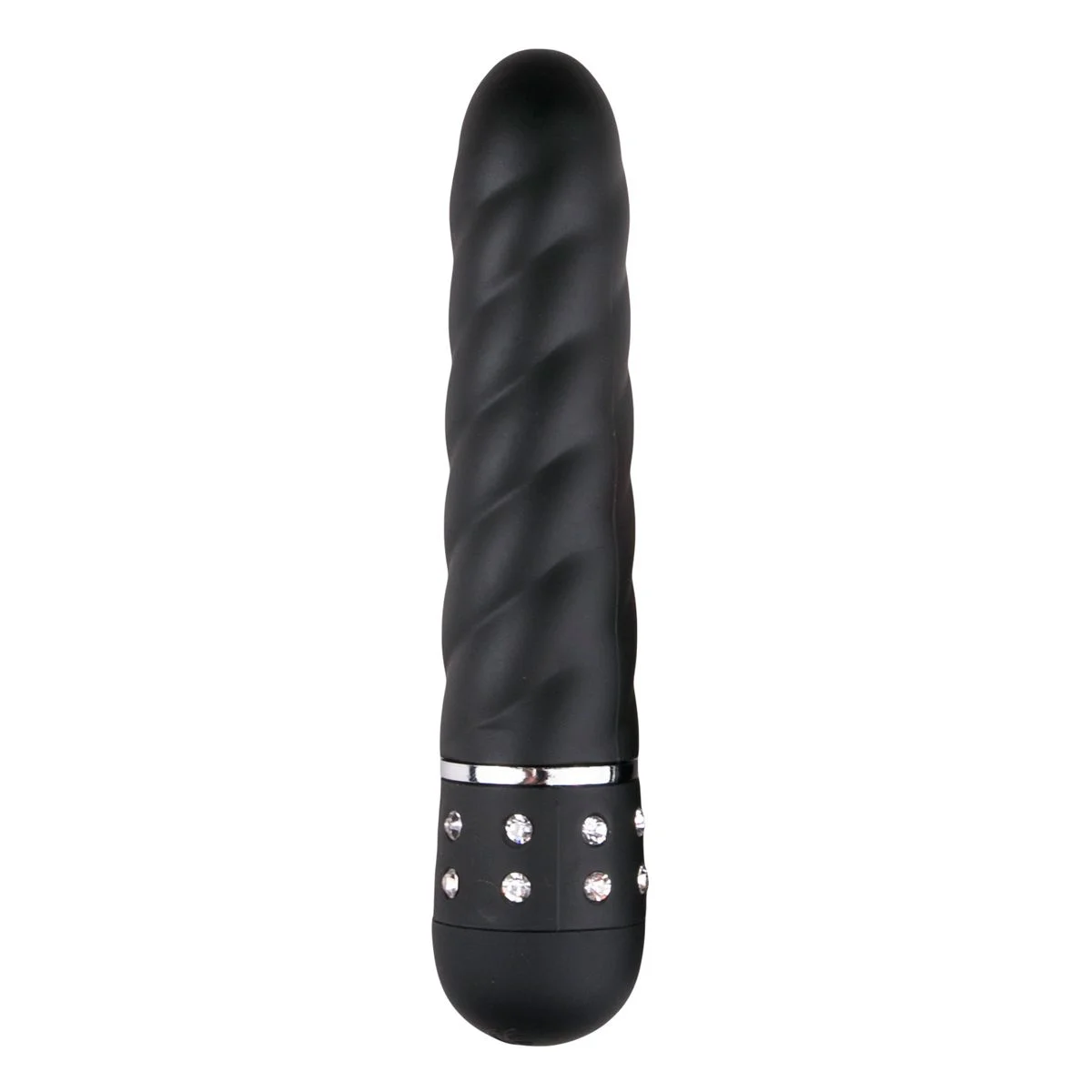Mini Vibrator Gedraaid - Zwart