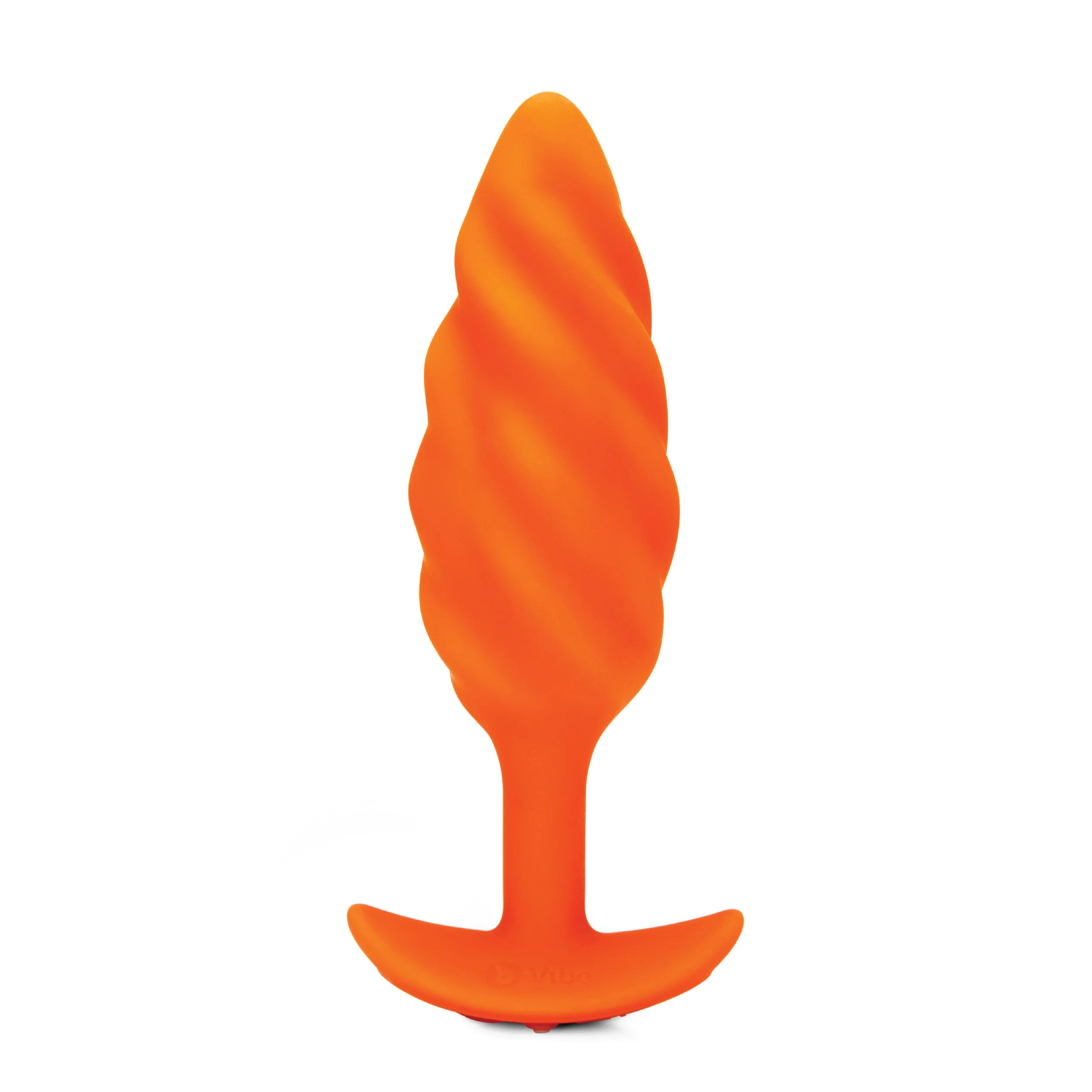 B-Vibe - Texture Plug Swirl Oranje