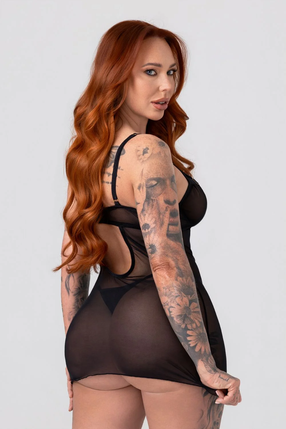 Christine - Obsession Sheer Mesh Babydoll