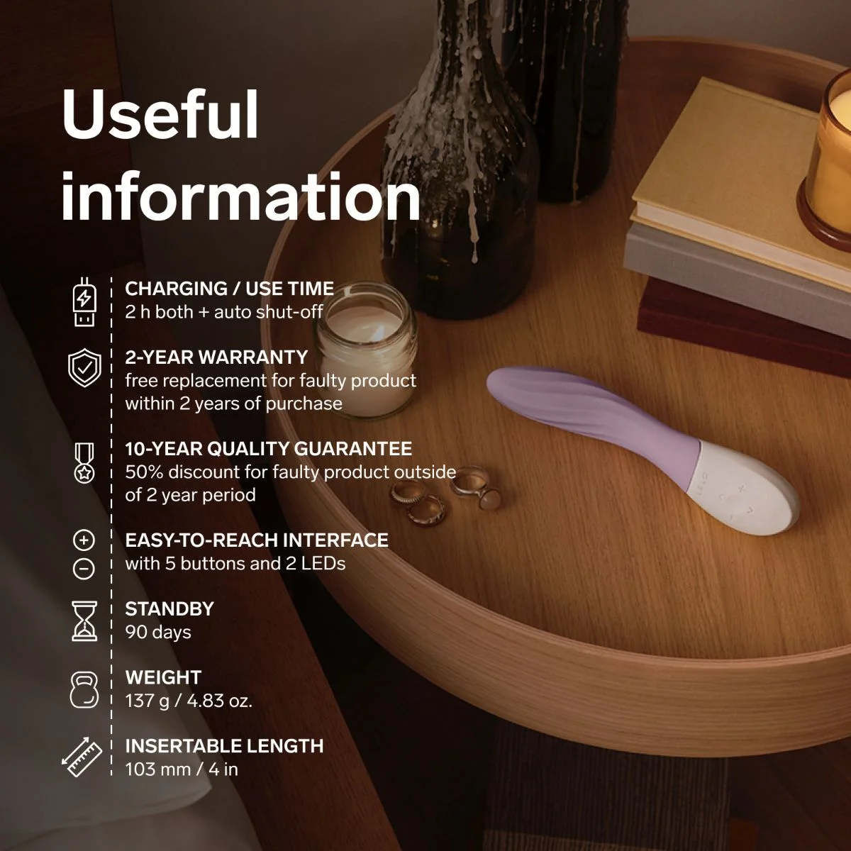LELO - MONA Twist G-Spot Vibrator - Soft Pink