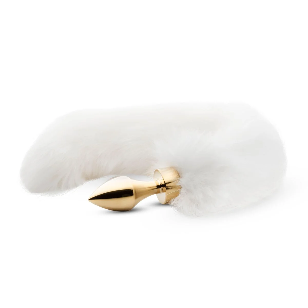 – FETISH COLLECTION Buttplug – Witte Vossenstaart
