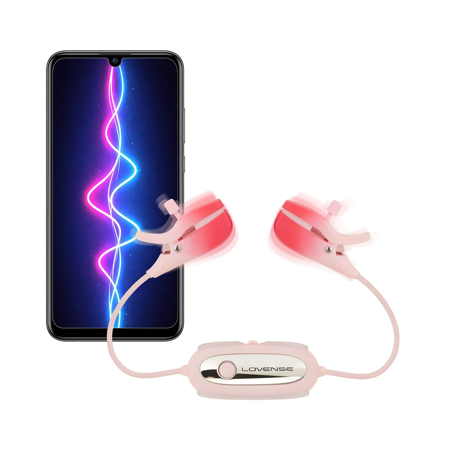 Lovense - Gemini Vibrerende Tepelklemmen App Controlled