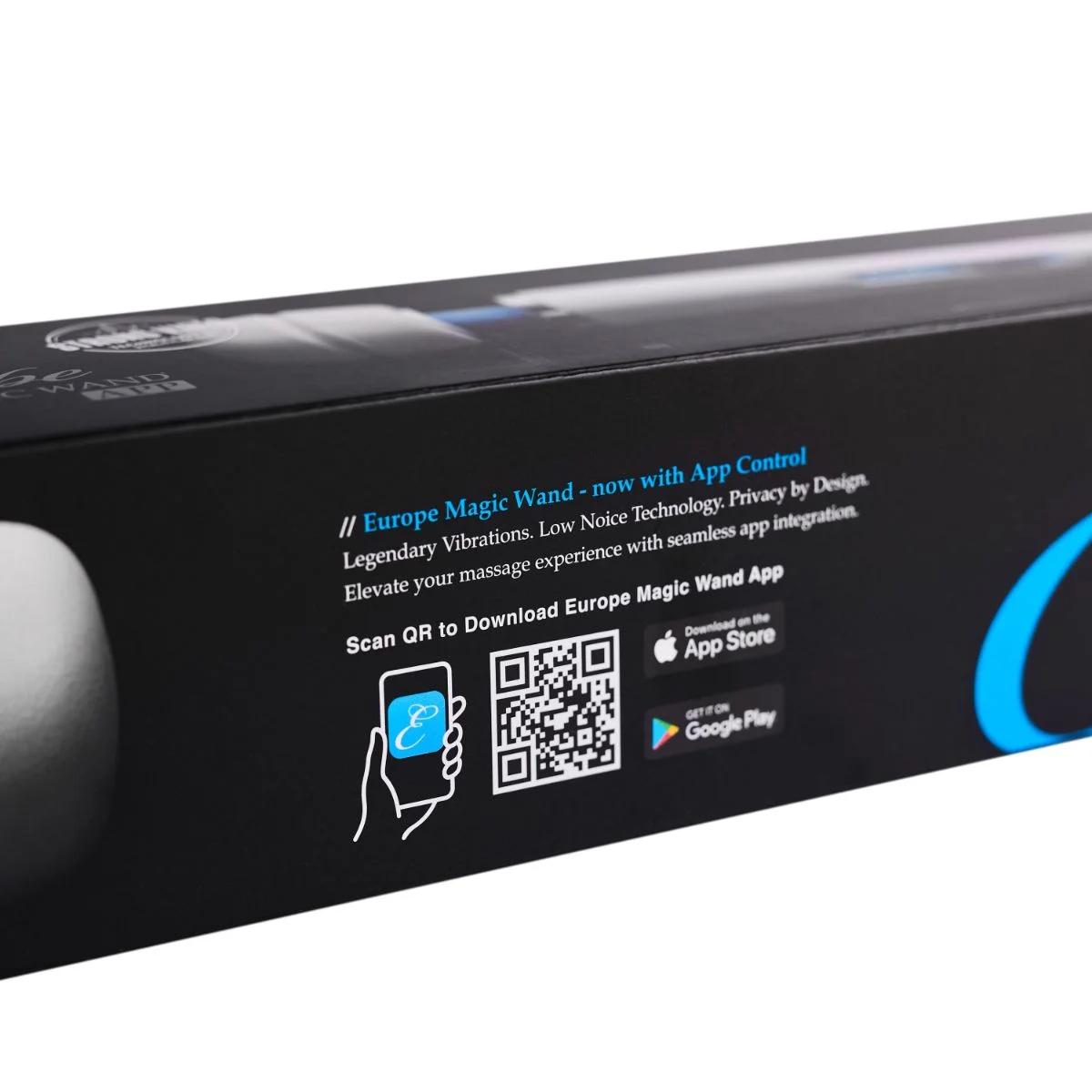 Europe Magic Wand - Body Massager APP Controlled - Wit