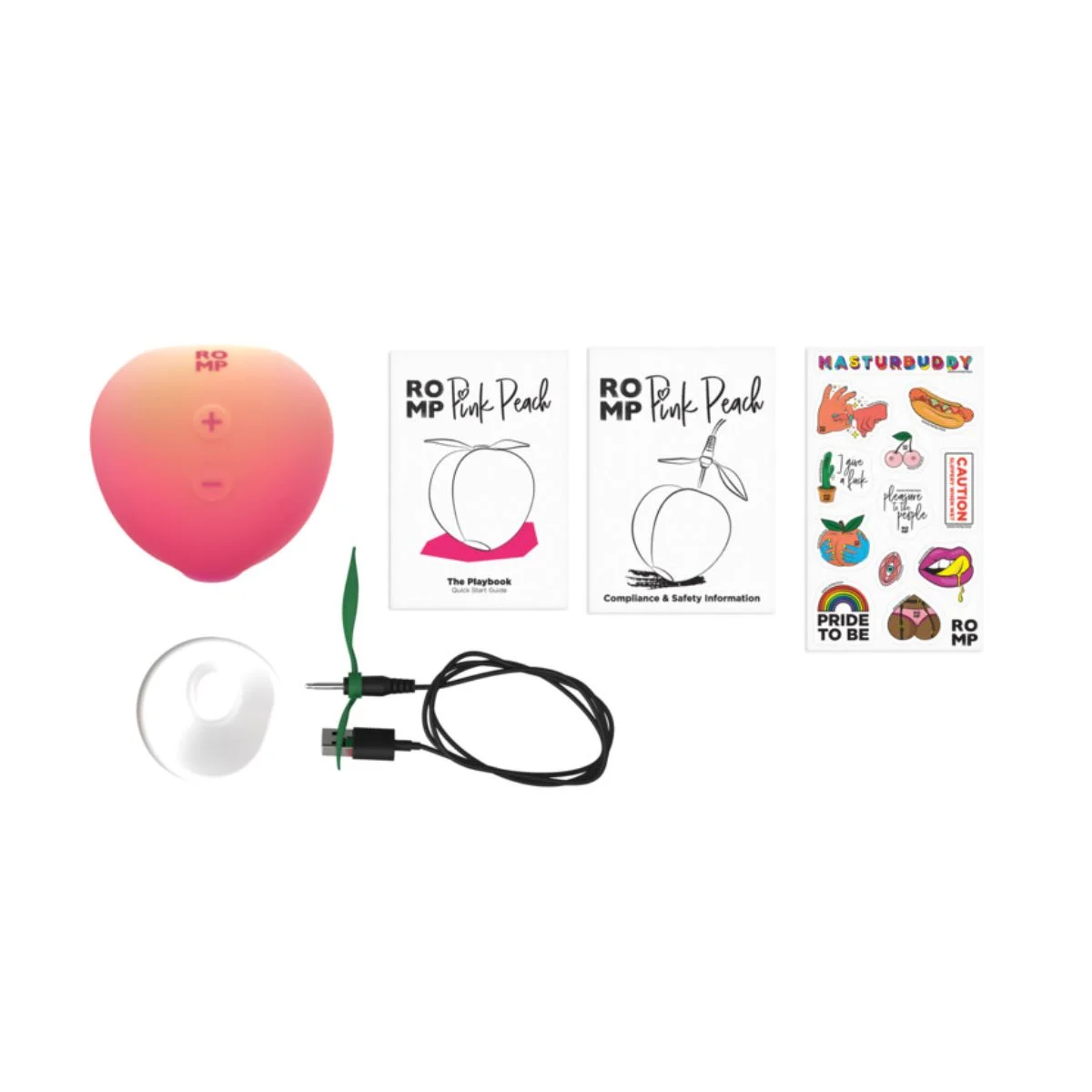 ROMP - Peach Luchtdrukvibrator - Roze
