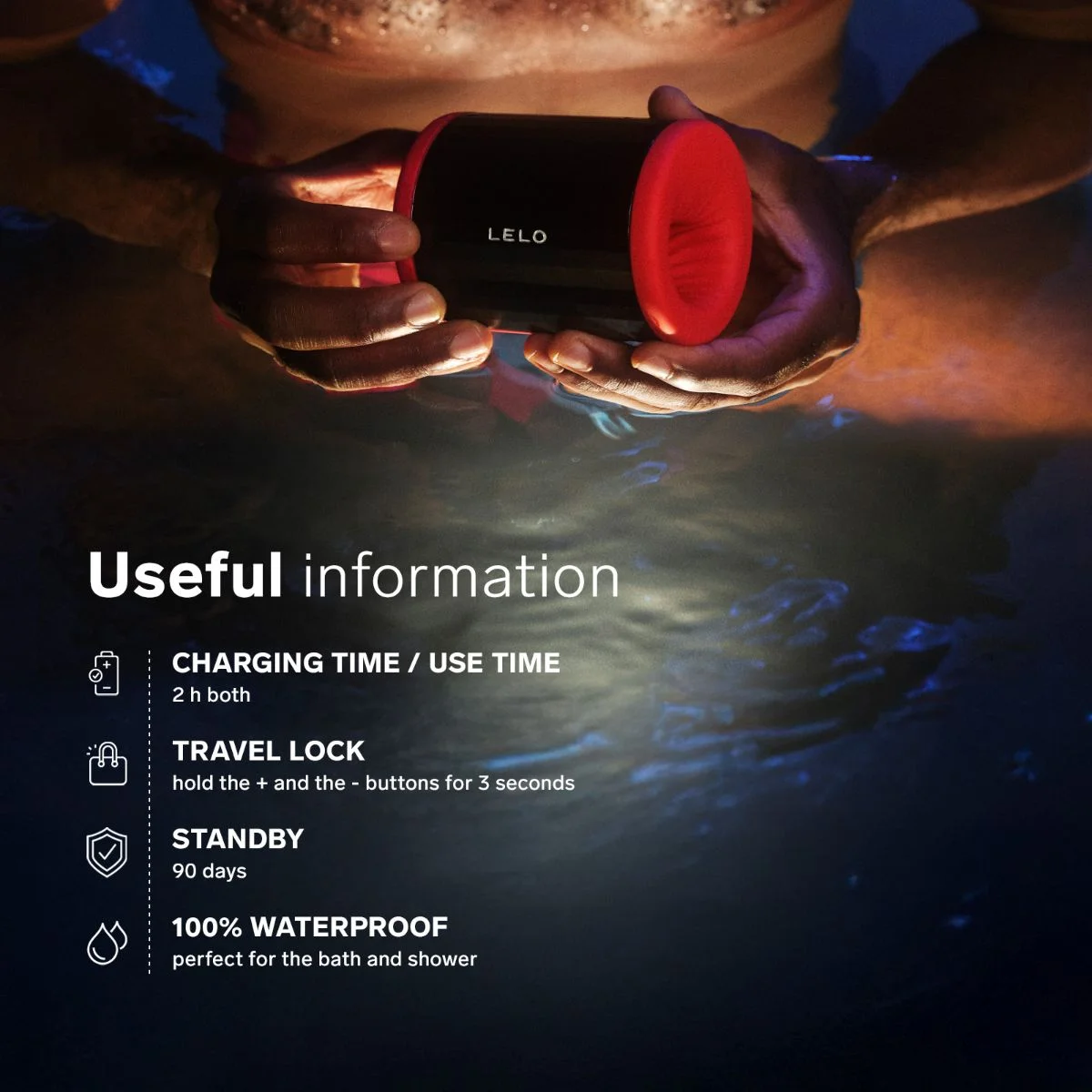 LELO - F2S Masturbator - Teal