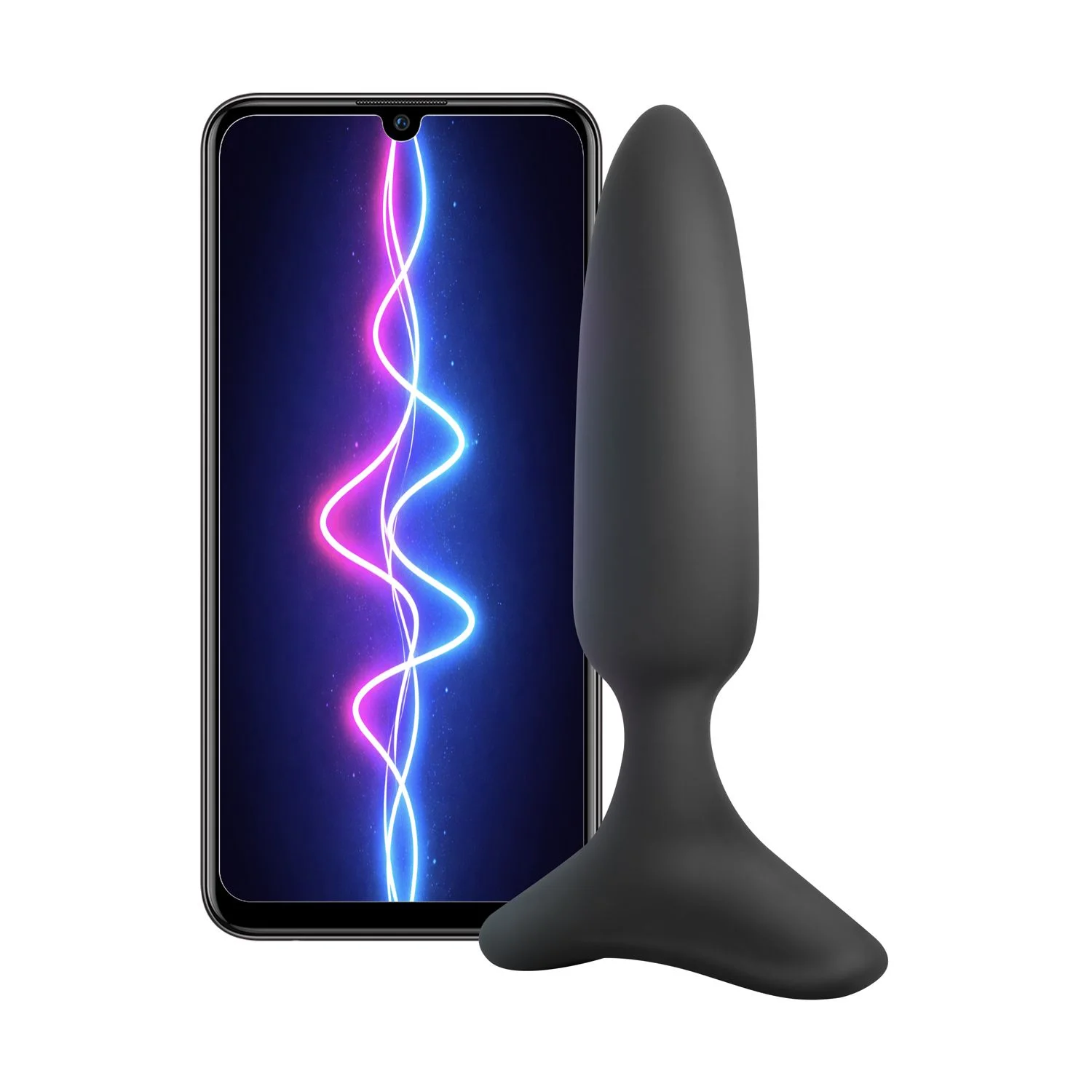 Lovense - Hush 2 Vibrerende Buttplug Met App - Zwart