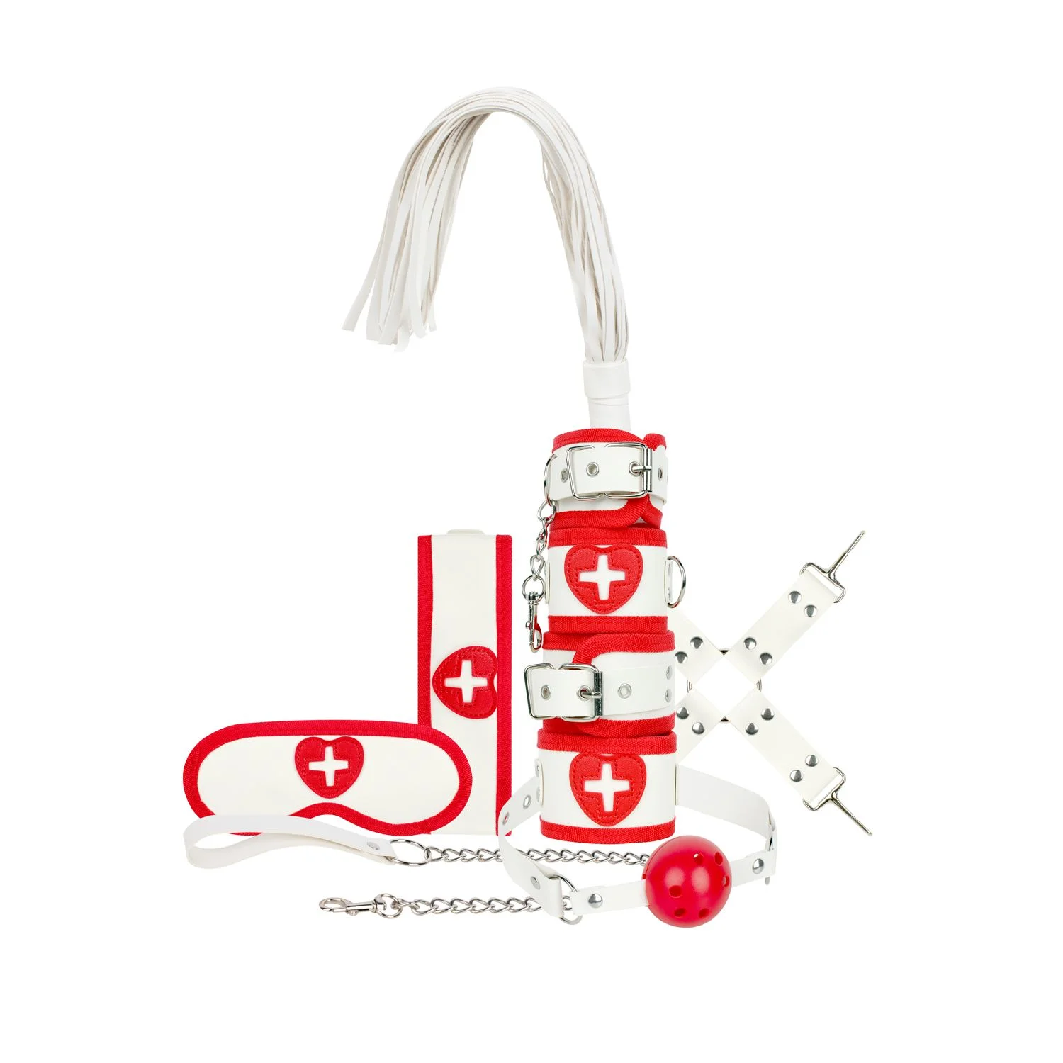 Bedroom Fantasies - Kinky Care - 8-delig Verpleegster Set