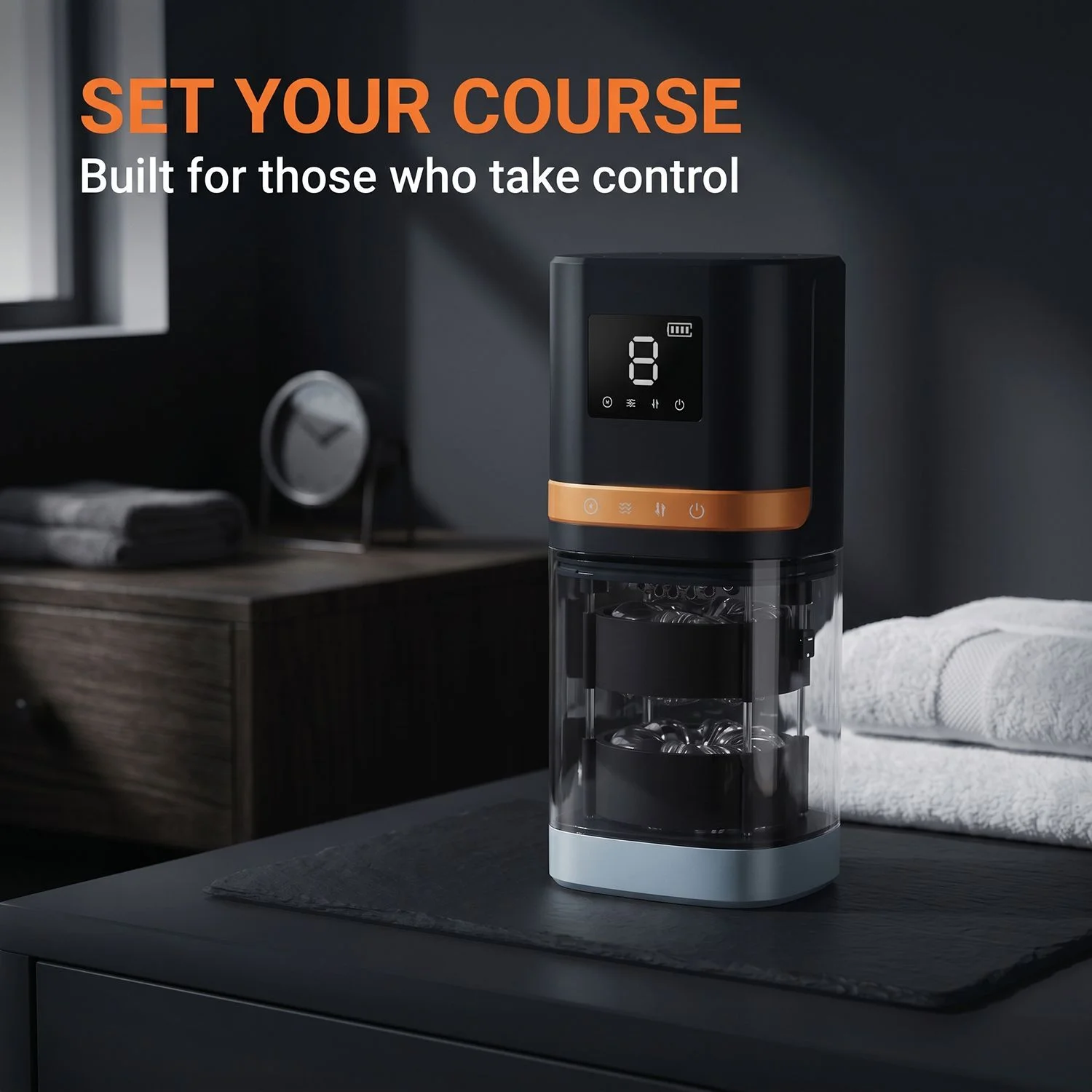 CRUIZR - CM08 4 in 1 Masturbator met LCD-display
