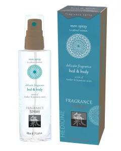 Feromonen Bed & Body Spray Voor Mannen - Amber & Japanse Mint