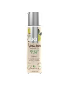 System JO - Naturals Massage Oil Coconut En Lime - 120 ml
