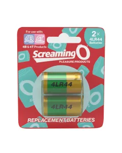 The Screaming O - Size 4LR44 Batteries
