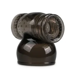 Wand Collection – Opzetstuk Met Masturbator - Zwart