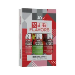 System JO - Flavoured Glijmiddel Set - 3 x 30 ml