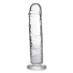 Jock C-Thru Transparante Dildo - 21 cm.