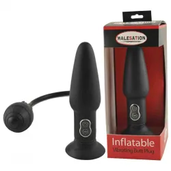 Inflatable Butt Plug With Vibration