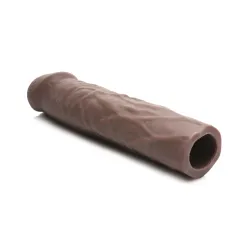 JOCK Extra Lange Penis Sleeve 22,5 cm - Bruin
