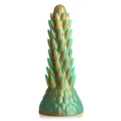 Stegosaurus Spiky Reptiel Dildo - Groen
