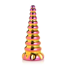 XR Brands - Twilight Regenboog Glazen Dildo