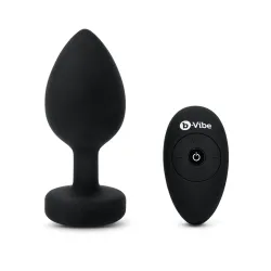 B-Vibe - Vibrerende Juwelen Plug XXL Black