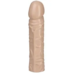 Doc Johnson - VacULock Dildo van 20 cm - Beige