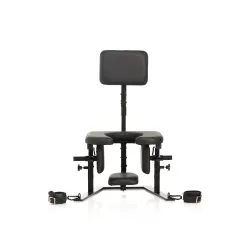XR Brands - Pleasure Throne Orale Seks Stoel - Zwart