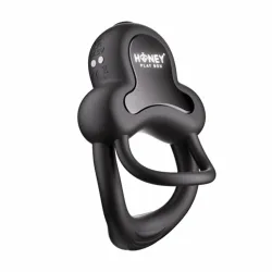 HoneyPlayBox - Anello-App-Controlled Vibrating Double Cock Ring with Clitor