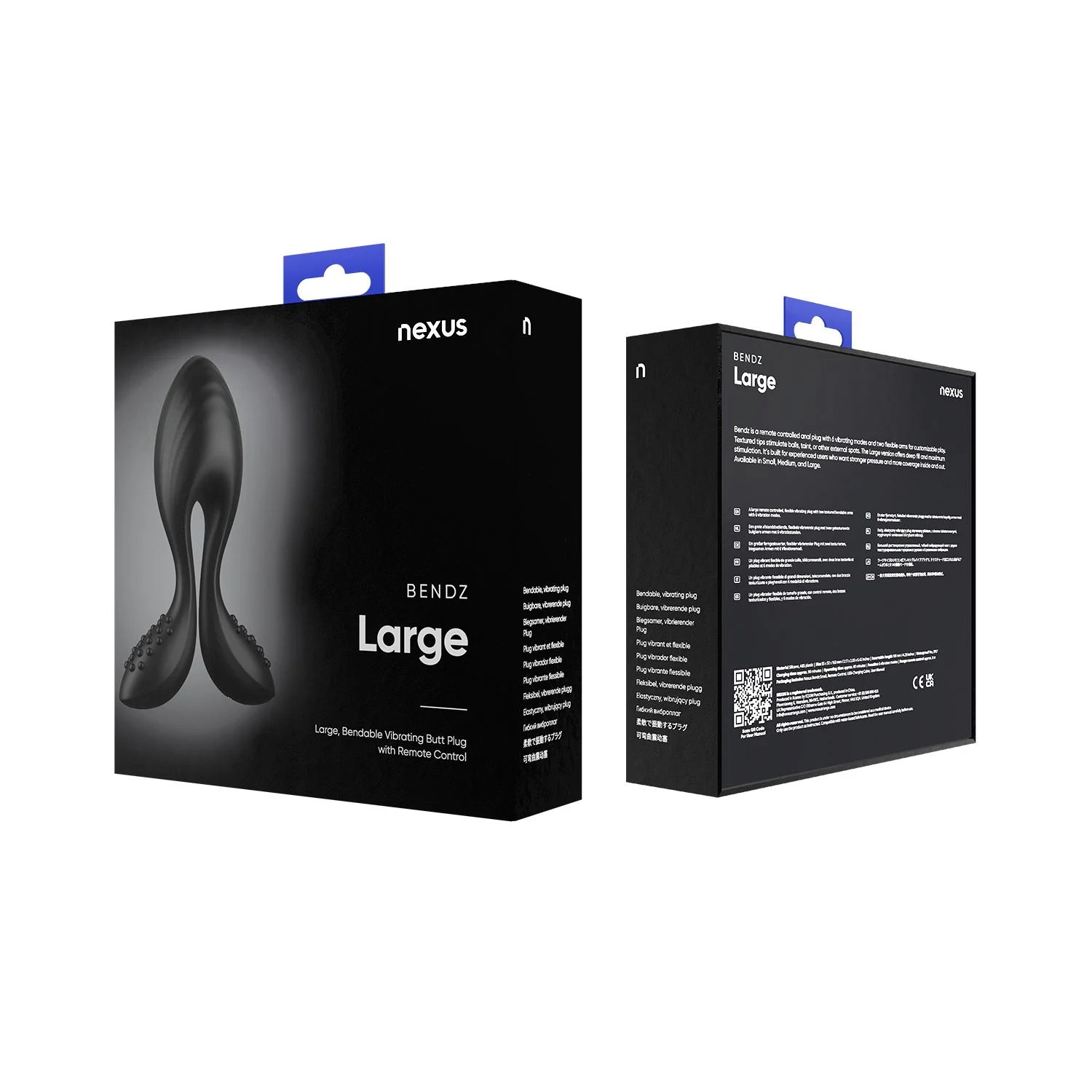 Nexus - Bendz Vibrerende Butt Plug - Large