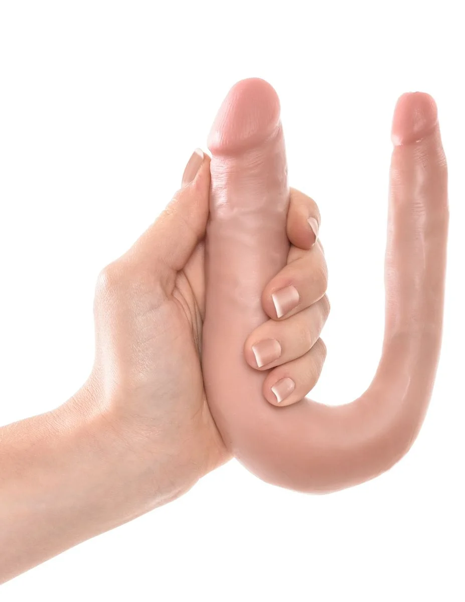 King Cock Small Double Trouble 33,5 cm - Flesh