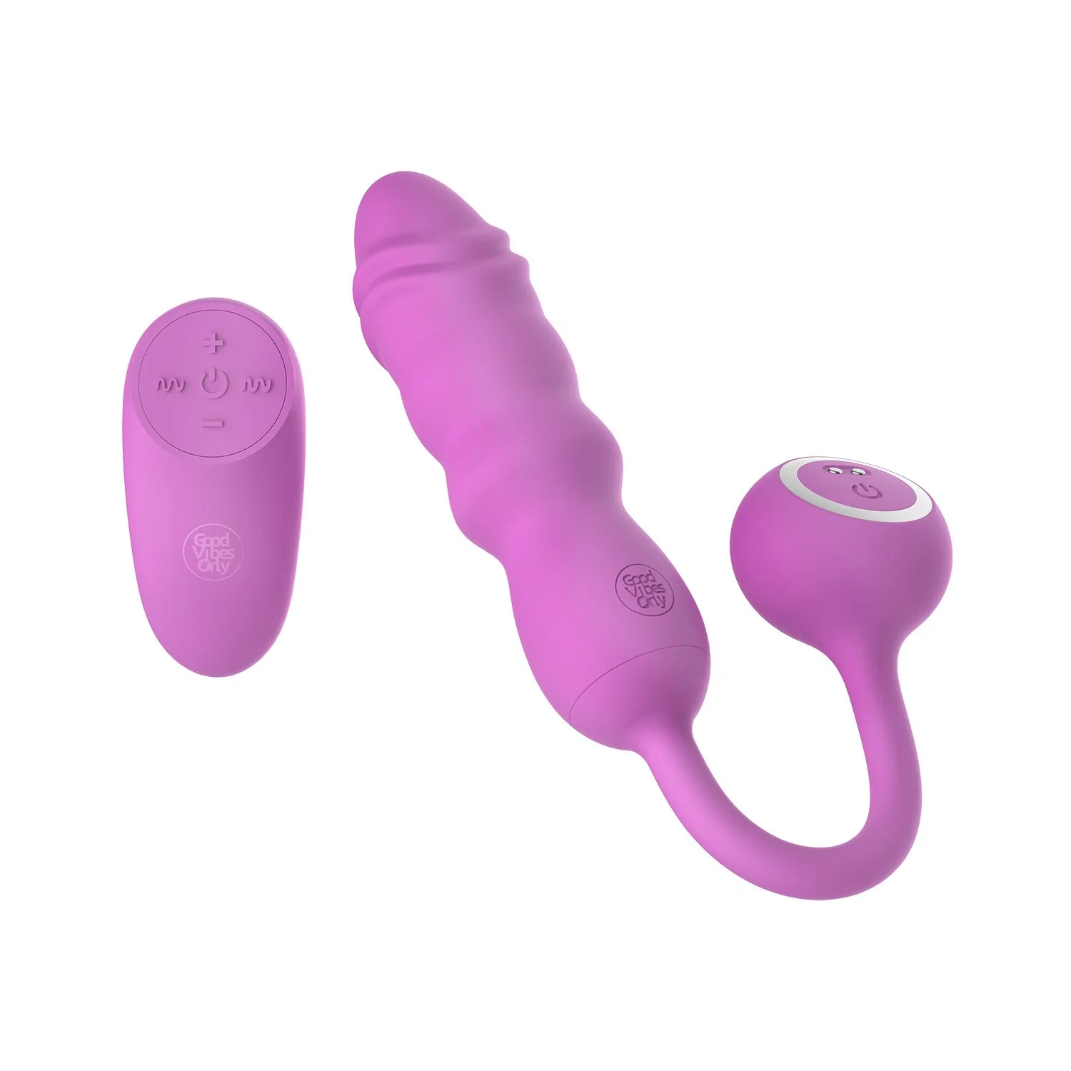 Good Vibes Only - Thrusting Bullet Remote - Roze