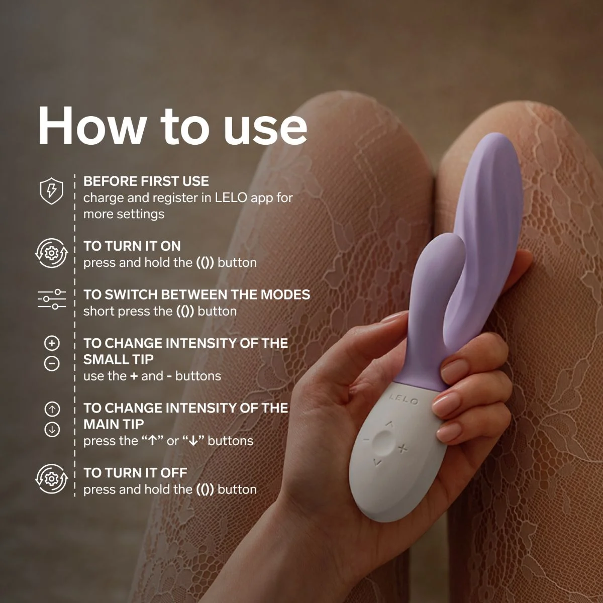 LELO - INA Twist Dual-Action Massager - Aqua